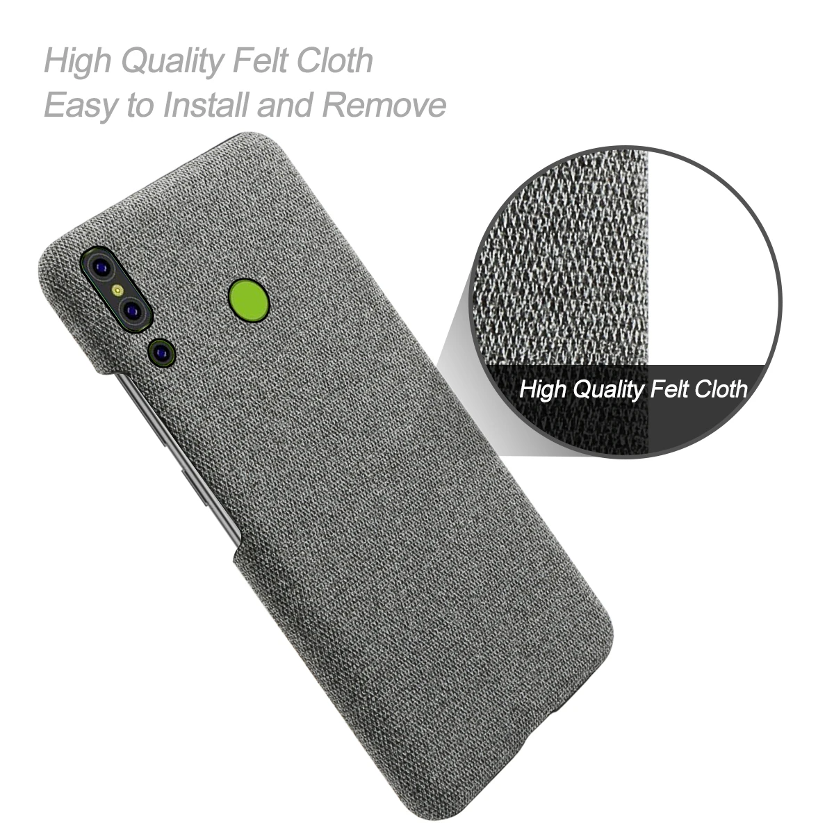 for Xiaomi Pocophone F1 Mi 9 SE Explore Case Ultra Thin Hard PC Woven Fabric Cloth Slim Cover For Redmi Note 7 Pro 8 GO |