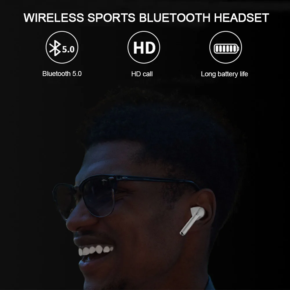 Беспроводные спортивные наушники CLAITE M6S TWS с bluetooth 5 0 бинауральные стерео мини