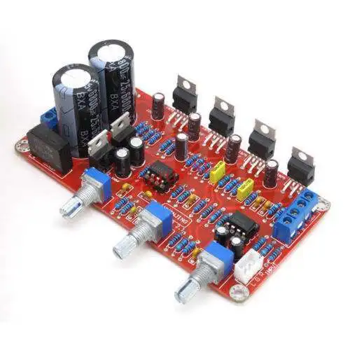 

2.1 TDA2030A+NE5532 18Wx2+36W Subwoofer Stereo amplifier Amp Board 12V AC Dual