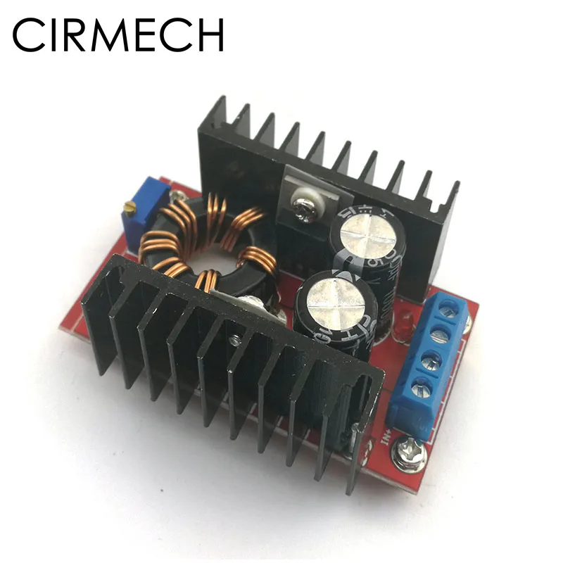 CIRMECH 150W booster module DC to автомобильный ноутбук Мобильная мощность 12 32V поворот 35V