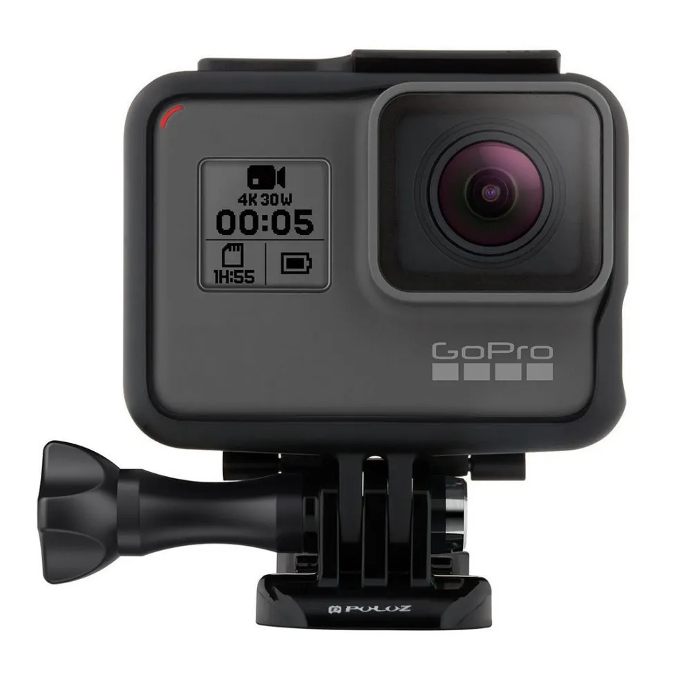 PULUZ для GoPro аксессуары ABS пластиковый корпус защитный чехол клетка с пьедесталом и