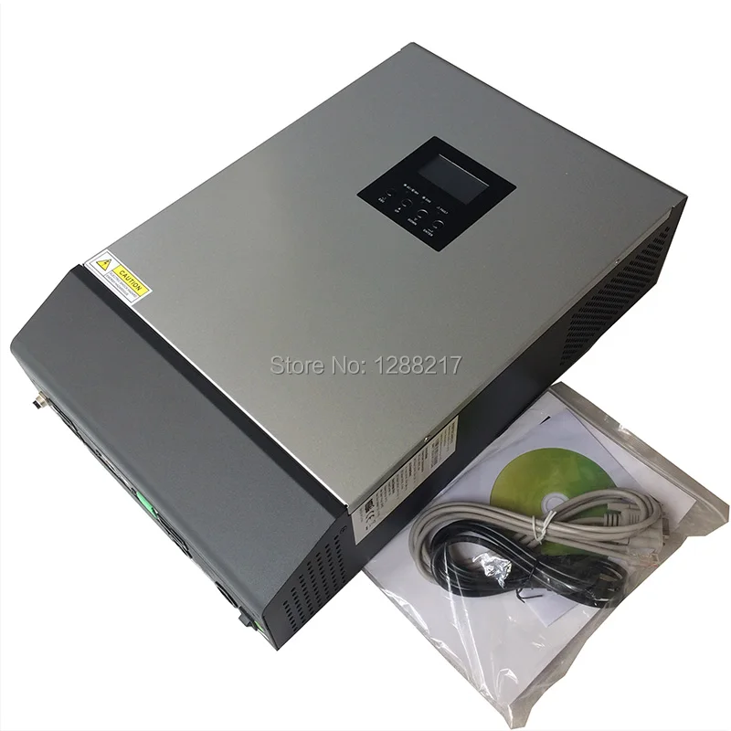 Солнечный гибридный инвертор PS 30 кВА 24 кВт Встроенный 6 шт. * 48 в PWM контроллер