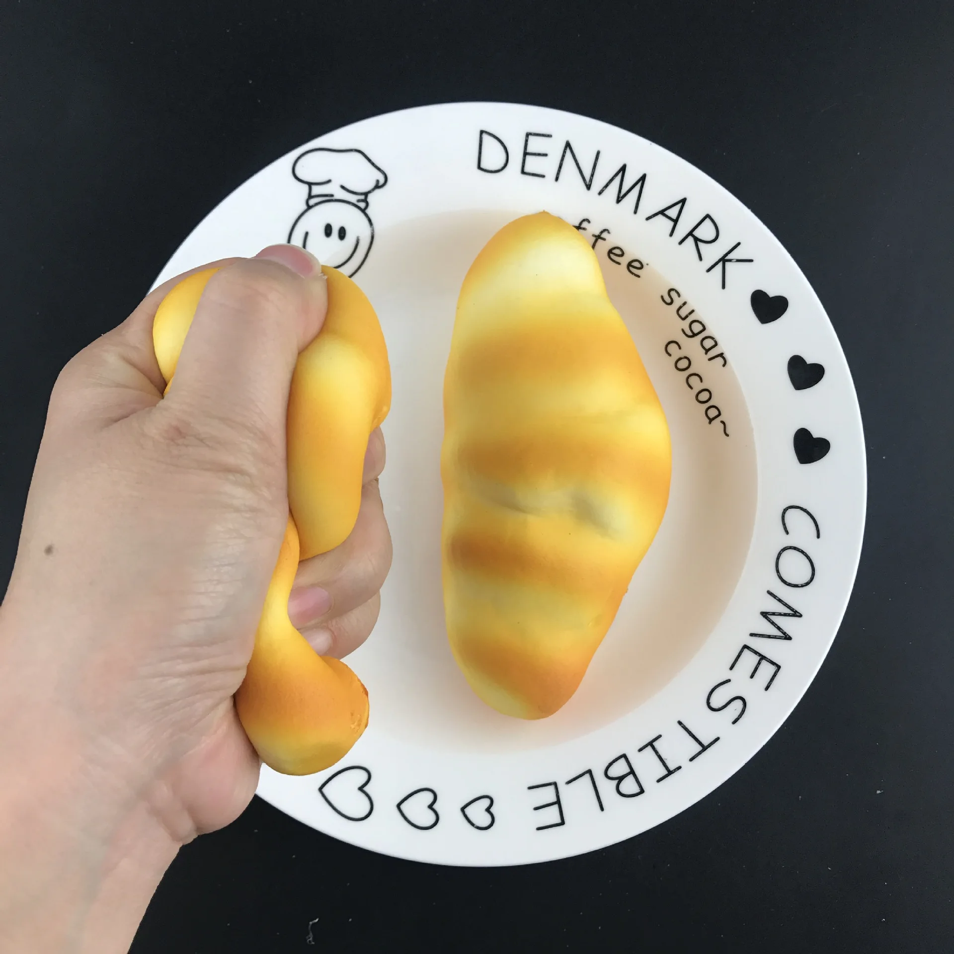3pcs/lot Simulation Scented Bread Artificial Vivid Food Model Toys Memory Foam Home Kitchen Decoration Kids Gift | Игрушки и хобби