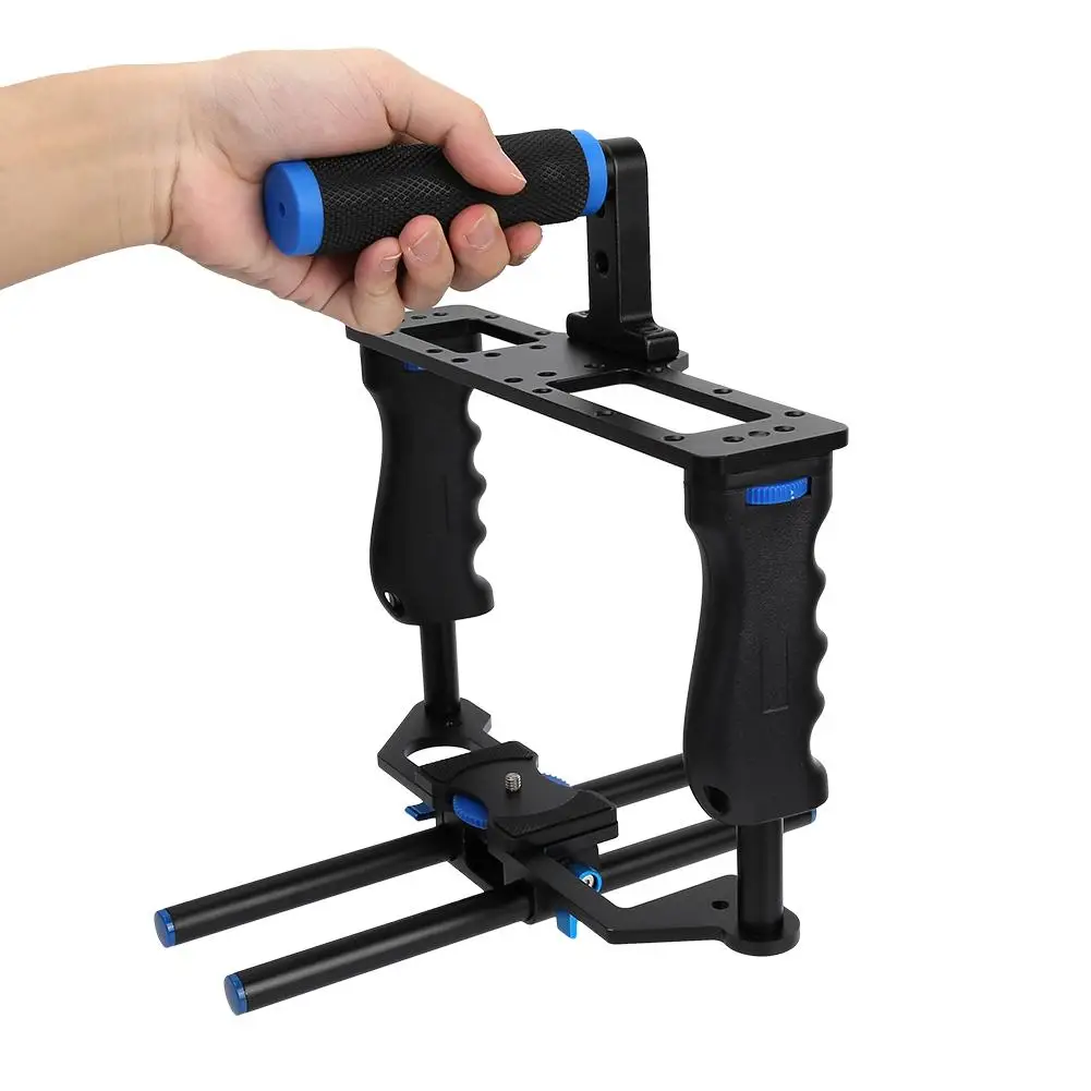 C2 DSLR камера крепление с верхней ручкой захват Photo Studio Kit кролик клетка