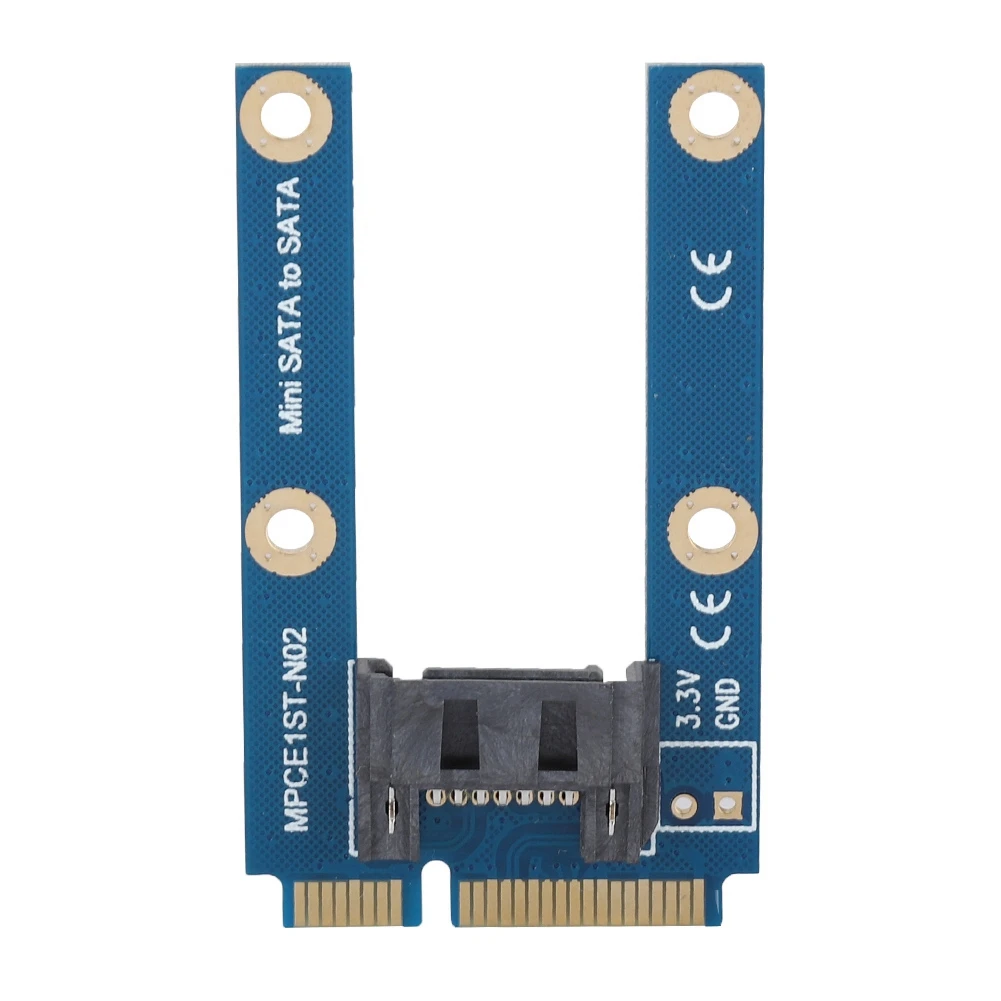 Переходная карта SATA mSATA мини адаптер на 7pin MPCIe горизонтальное расширение для MAC