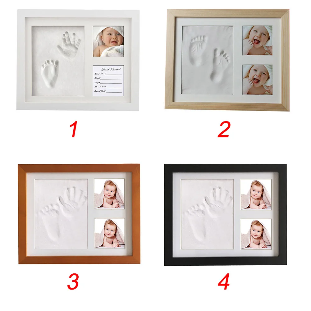 Нетоксичные литья Детские сувениры Handprint комплект подарки младенческой