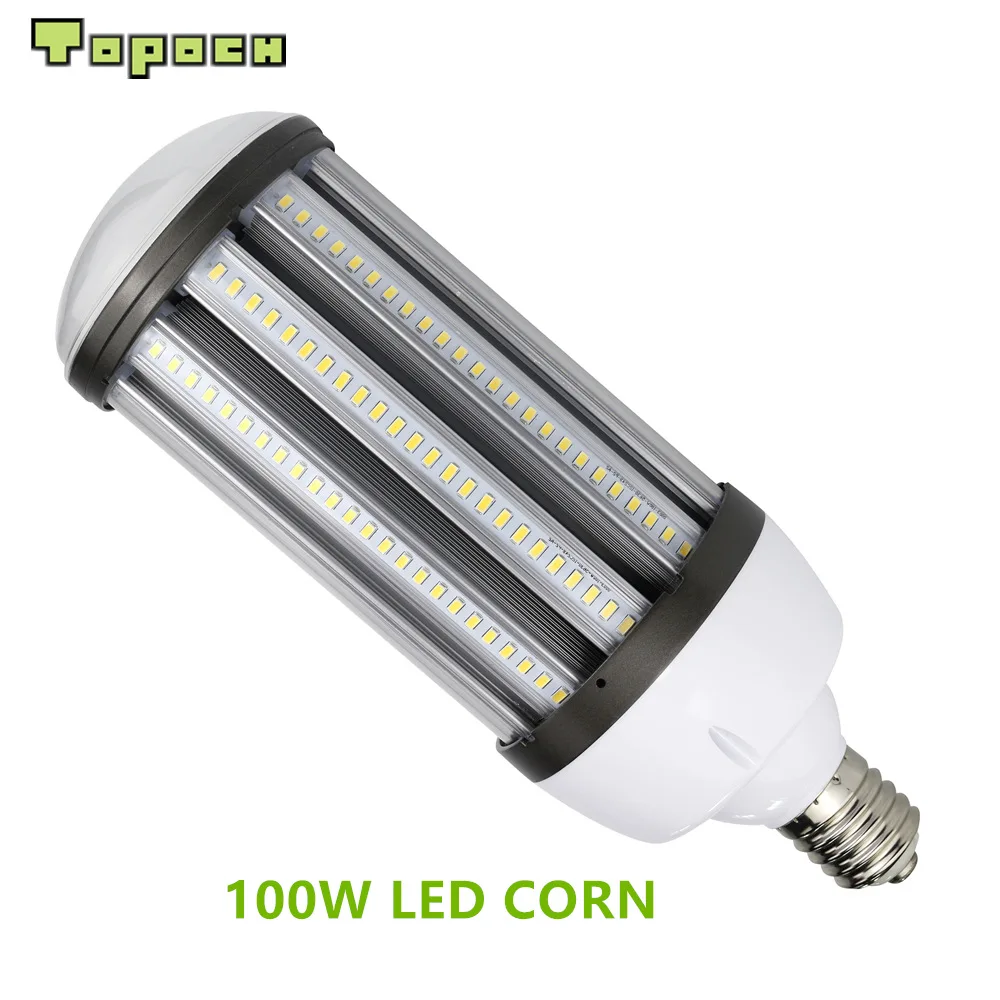 Topoch светодиодный лампы кукурузы 80W 100W 120W 120LM/Вт Сертификаты UL CE перечисленные 250W