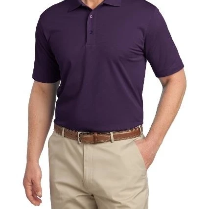 Port Authority K527 Tech Pique Polo T-Shirt Regal Purple - Extra Large |