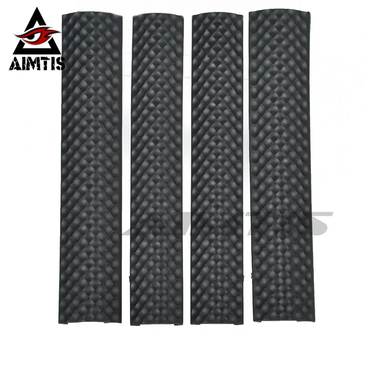 Резиновые направляющие крышки AIMTIS 4 шт. с линейным слотом подходит для AR15 M4 M16 223 5 56