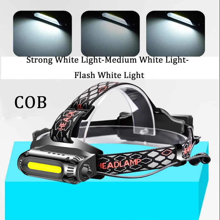 XANES X-963 T6 COB светодиодные фары Водонепроницаемый налобный фонарь белого зеленого