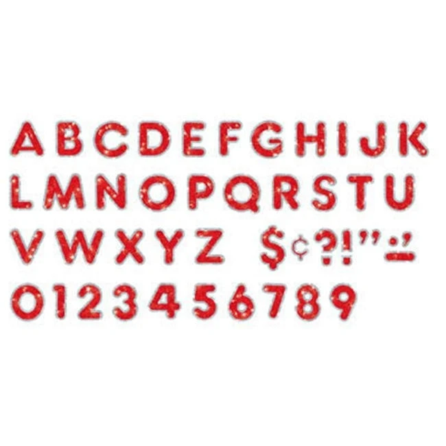 TREND ENTERPRISES T-79622 RED SPARKLE PLUS 2 готовых письма |