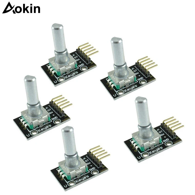 KY 040 модуль роторного кодировщика разработка датчика кирпича для Arduino AVR PIC