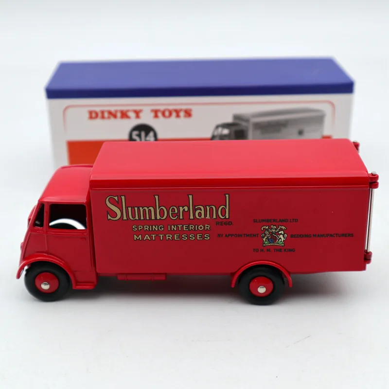 Серии Atlas Dinky Toys 514 Guy Van Slumberland литые модели автомобилей мята/коробка Ограниченная