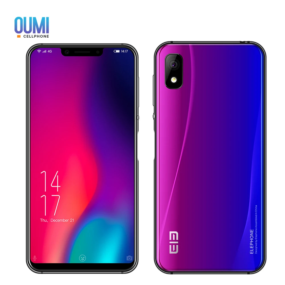 Elephone A4 Pro мобильного телефона Android 8 1 MTK6737 Восьмиядерный 4G B Оперативная память 6