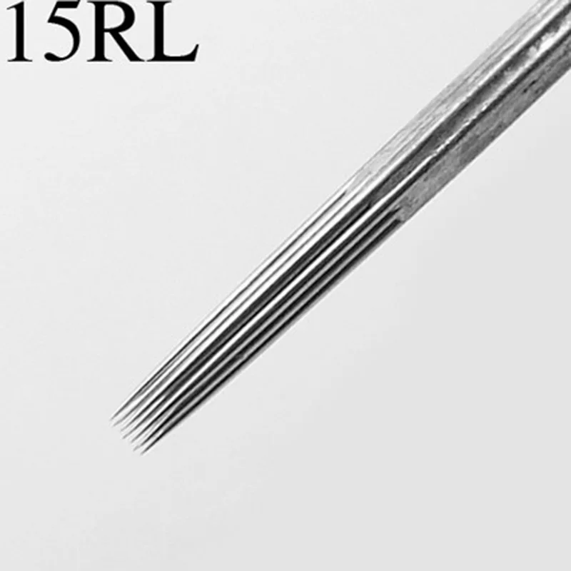 50 шт 1 18rl иглы татуировки Подкладка инструмент для нанесения теней Набор