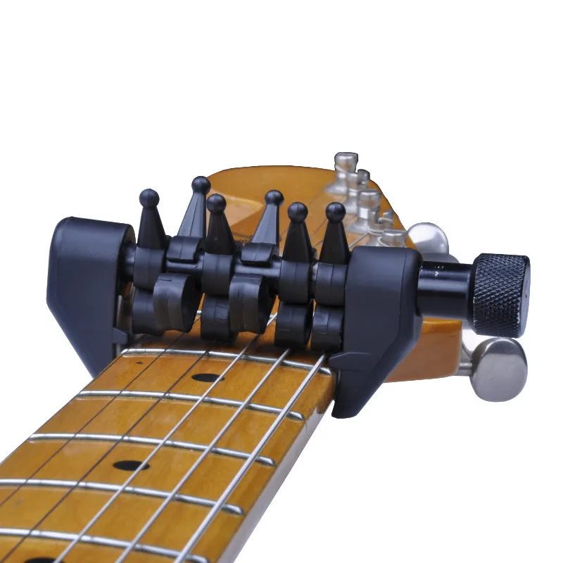 Zebra Многофункциональный 6 Chord Capo открытый тюнинг паук аккорды портативный