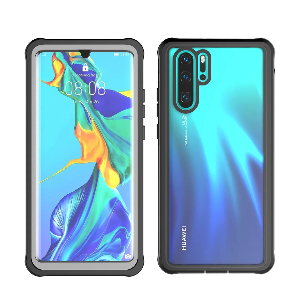 Водонепроницаемый чехол для Huawei P30 Pro защита на 360 градусов ударопрочный телефона