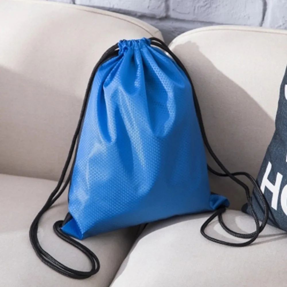 High Quality Sports Waterproof Oxford Cloth Bundle Pocket Backpack Pull Rope Men And Women Small Drawstring Bag Boys Girls DB6 | Багаж и