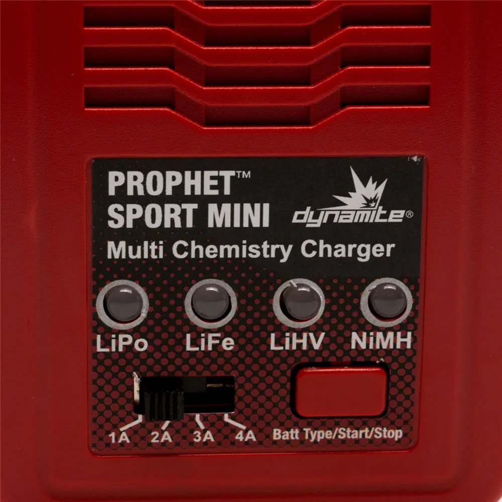 New Arrivals Dynamite Prophet Sport Mini 50W Multichemistry AC Balance Charger For 2S/3S/4S Li-Po 6-8 Cell NI-MH Battery | Игрушки и