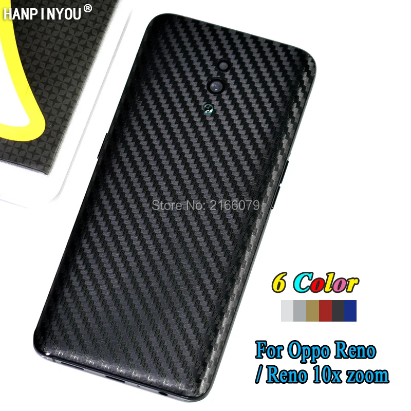 Новинка наклейка на заднюю крышку для Oppo Reno / 10x zoom объемная защитная пленка из
