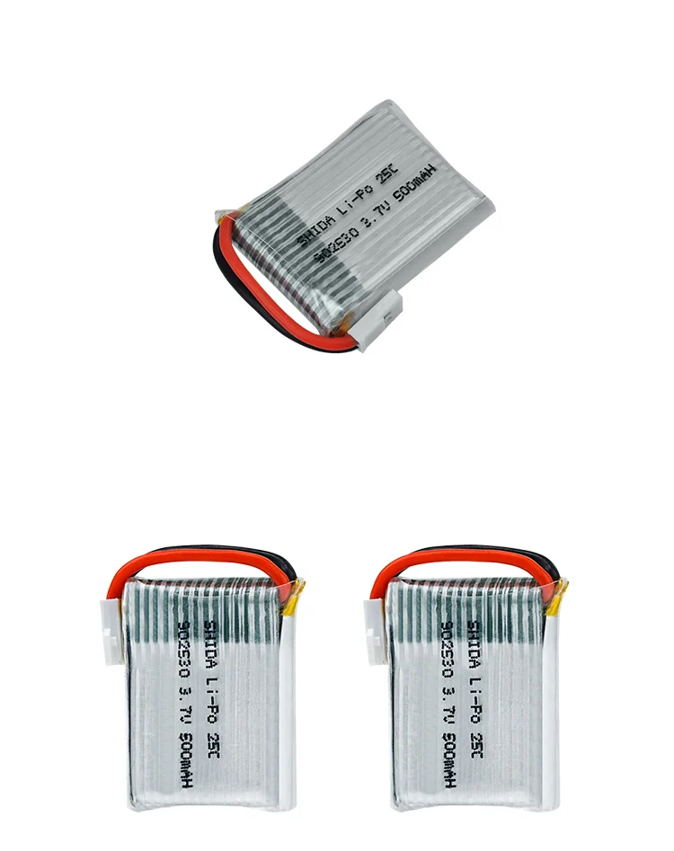 Литий полимерный аккумулятор 3 7 в 500 мАч 25C для Wltoys V931 F949 XK K123 6Ch Запчасти