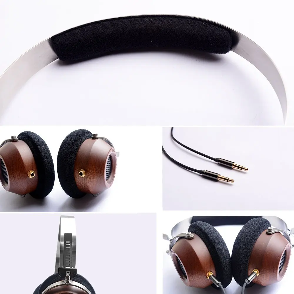 Деревянные Hi Fi наушники OKCSC M1 DIY открытые голосовые стереонаушники с драйвером 57