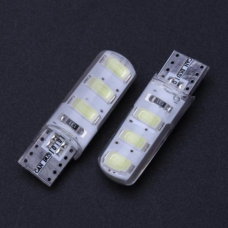 2 шт. автомобильный светильник шириной s 5 Вт 6 светодиодный 5730 SMD W5W T10 декоративная