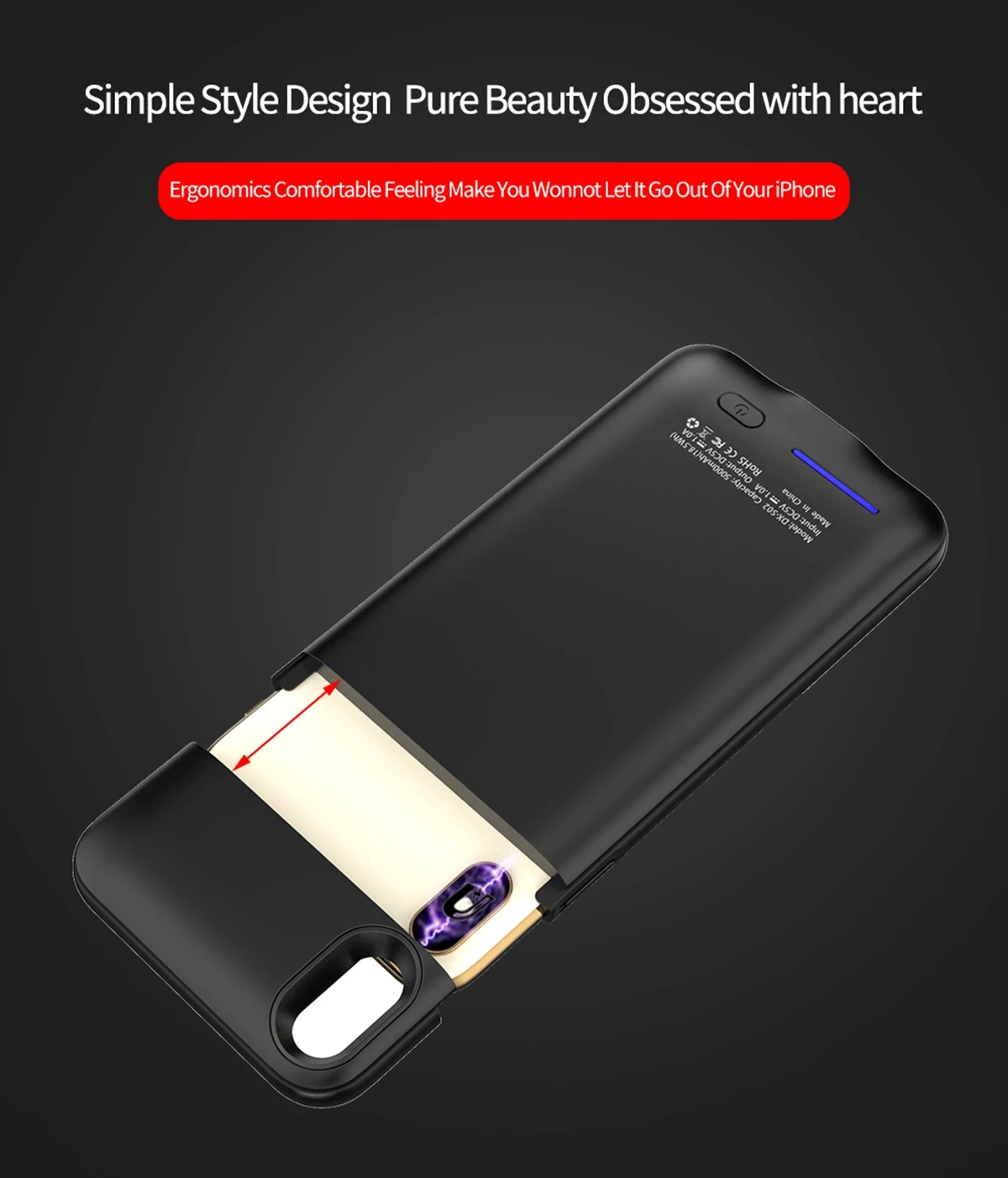 Фото For iPhone Xr 4000mAh Battery Charger Phone Case Extended Backup Power Bank Anti-fall Protective Cover Back Мобильные телефоны и For iPhone Xr 4000mAh Battery Charger Phone Case Extended Backup Power Bank Anti-fall Protective Cover Back Мобильные телефоны и