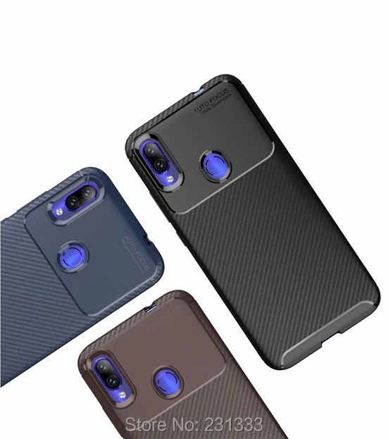 Мягкий чехол из углеродного волокна C-ku с автофокусом для Xiaomi Play Mix 3 Redmi NOTE 7 OPPO A7 VIVO