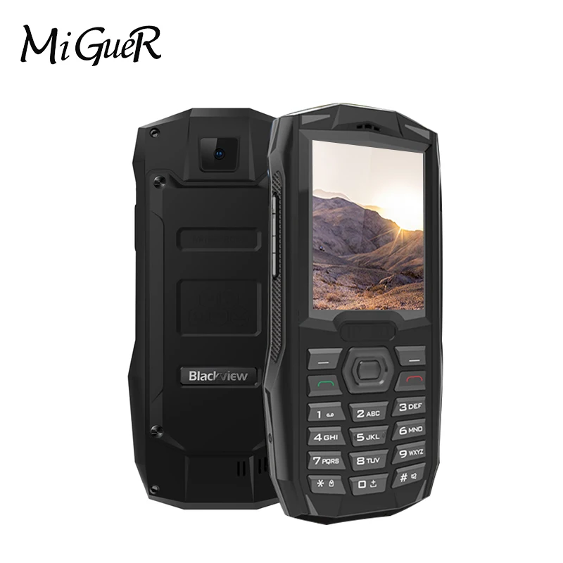Blackview BV1000 2 4 &quotдюймов IP68 влагостойкий и ударопрочный прорезиненный мобильный
