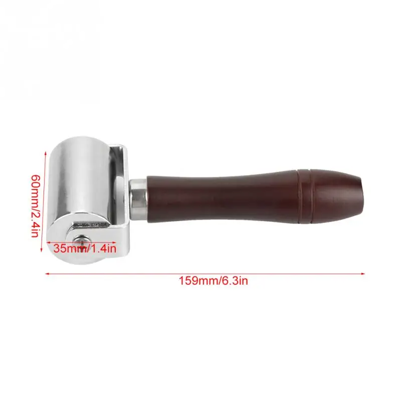 60 мм Высокоуглеродистая сталь твердый кожевенный ролик кожевенное ремесло