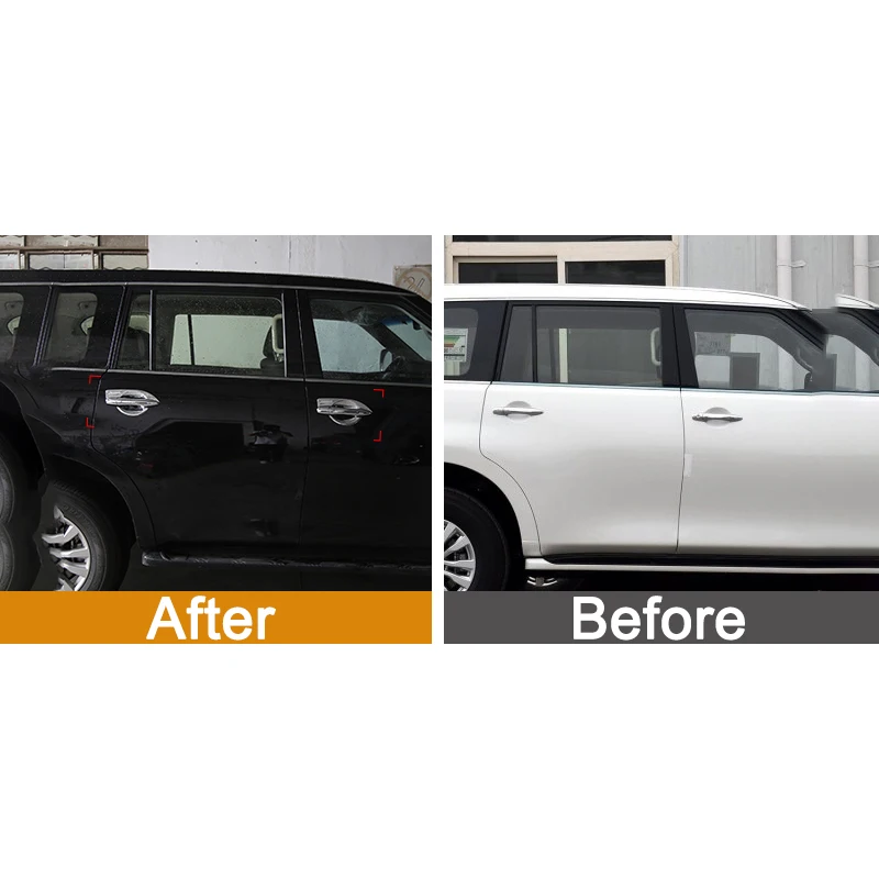 Для Nissan патруль Y62 Армада 2012-2020 ABS Автомобильная внешняя дверь Чаша отделка