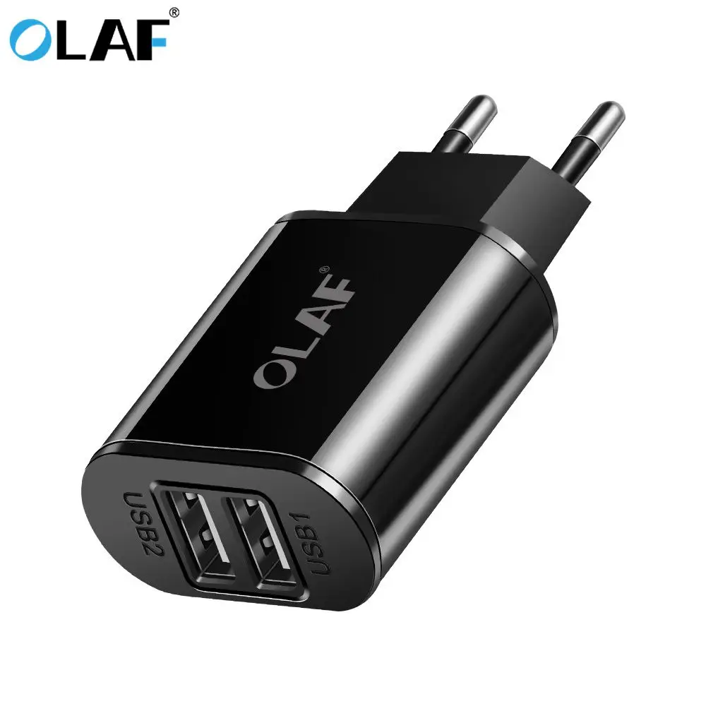 Сетевое зарядное устройство OLAF с USB портом 5 В 2 А для iPhone Xs mxs 8 7 iPad Samsung S9 Xiaomi Mi