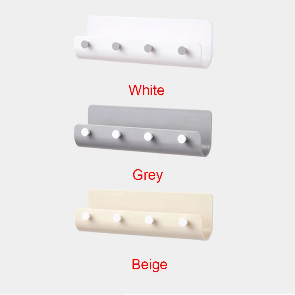 Держатель Декор Ключ Висит Вешалка Организатор клей практические настенный