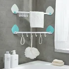 VEHHE Новая прочная клейкая настенная дверная вешалка крючки для одежды сумок Полотенца Вешалка для щеток Ванная комната Кухня многофункциональные крючки