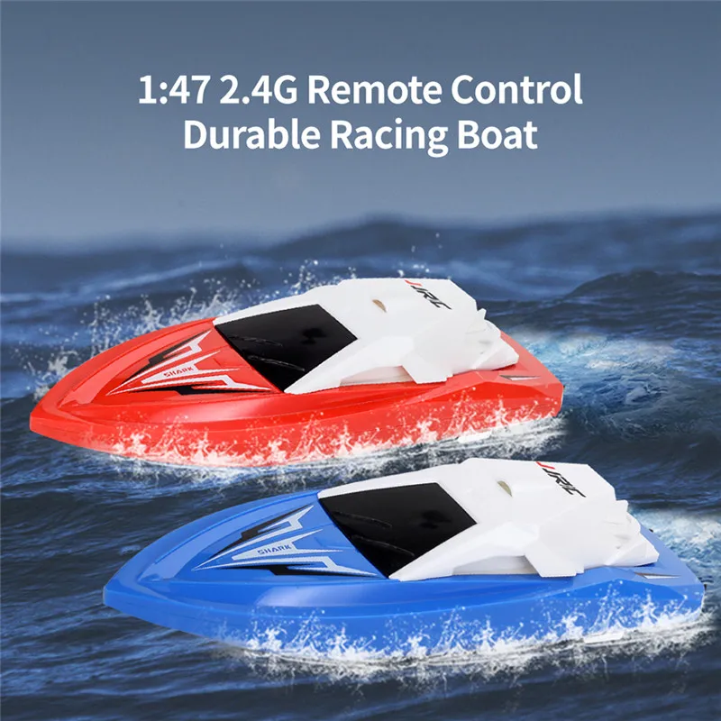 JJRC S5 2 4G электрическая Rc лодка 1/47 10 км/ч с двойным мотором гоночный RTR модель