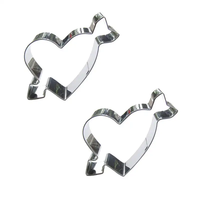 Cupid форма стрелы 2 ШТ формочки для резки печенья инструменты выпечки украшения