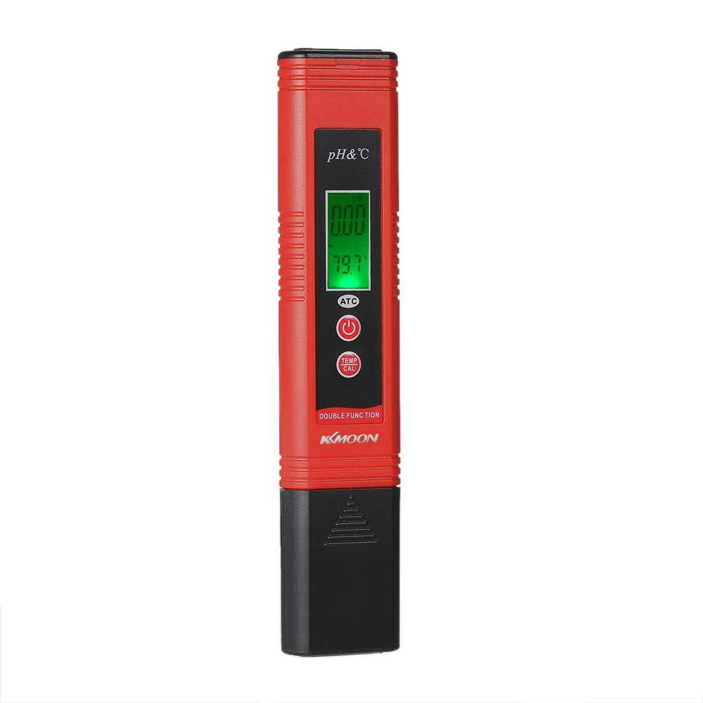 

KKmoon Mini Professional Pen Type Water Quality Analysis Tester PH/TMEP Testing Meter With Automatic Temperature Compensation