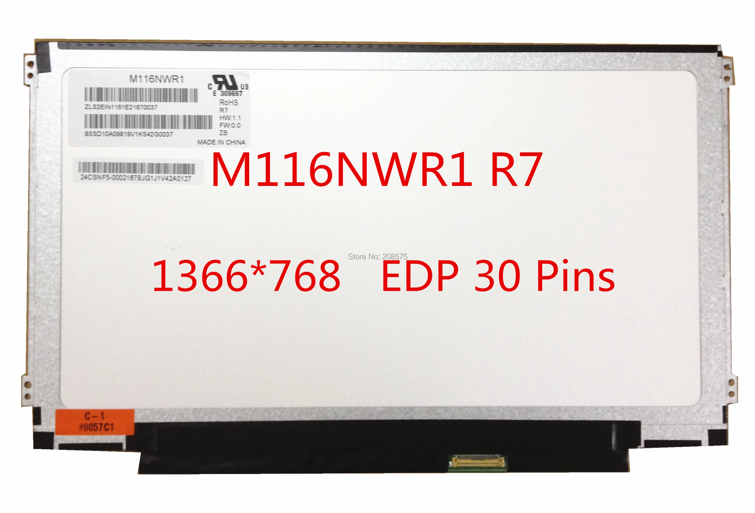 

Бесплатная доставка M116NWR1 R7 N116BGE-EA2 E42 E32 B116XTN01.0 N116BGE-E32 30 контактов левый и правый уши ноутбук ЖК-экран