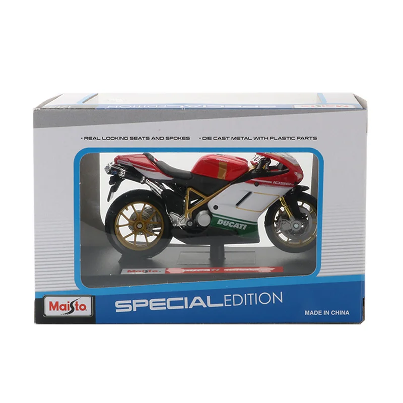 Модель велосипеда Maisto в масштабе 1:18 игрушка 1098S Sport гоночный автомобиль мотоцикл