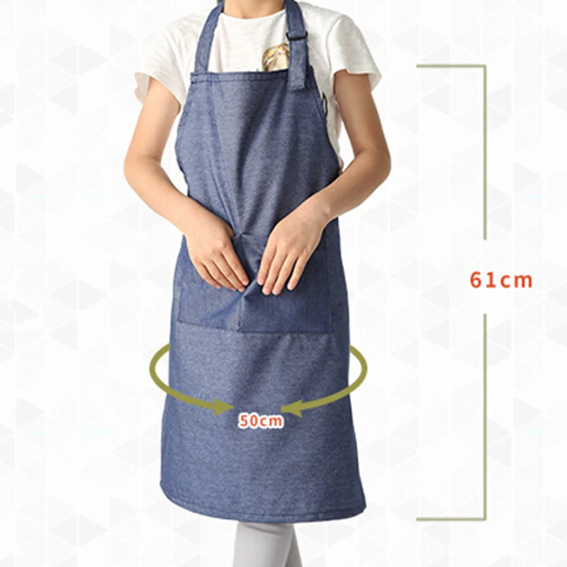 Children Kids Solid Color Apron Adjustable Painting Cooking Craft Art Plain Bib | Дом и сад