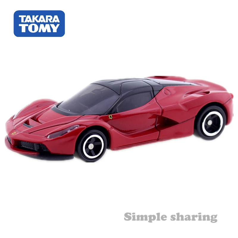 Спортивный автомобиль Tomica No. 62 Ferrari Laferrari Scale 1:62 Takara Tomy автомобильные моторы литая