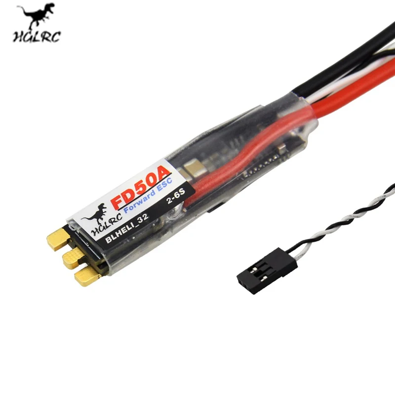 1 шт./4 шт. HGLRC Forward FD50A 50A 2 6 S Blheli_32 32 бит DSHOT1200 бесщеточный ESC для RC FPV Racing Drone Quadcopter