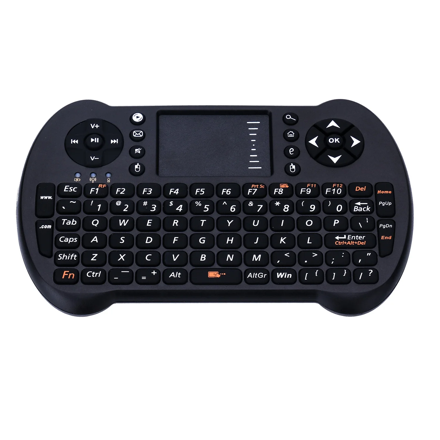 S501 мини 2 4 Ghz Беспроводная Qwerty клавиатура Air Mouse Combo для компьютера Android Tv Box/телефон