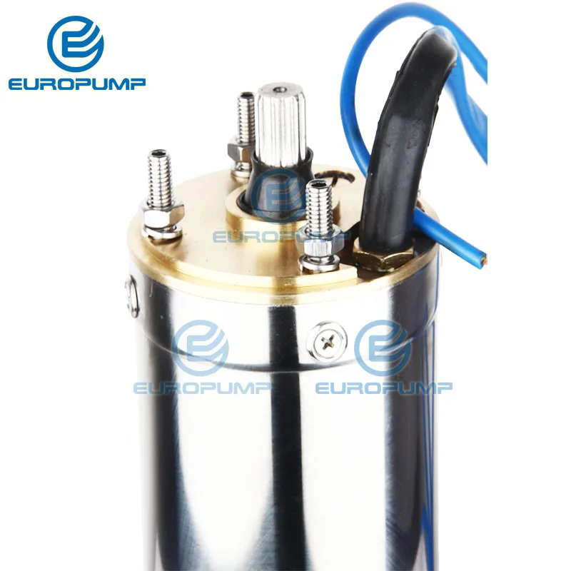 EUROPUMP солнечный насос высокой мощности 6 дюймов 40HP выход 4 &quotЛифт 250 м поток 25000LPH