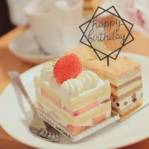 Новый домашний торт свадебный на день рождения Топпер открытка украшение для