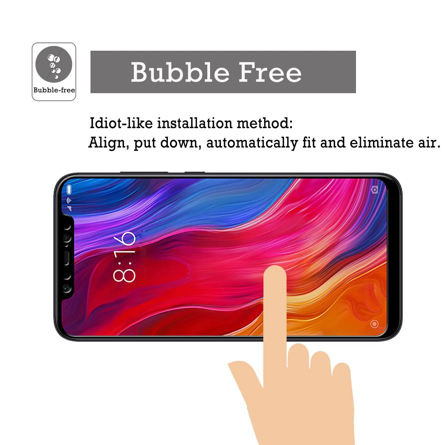 Полное покрытие из закаленного стекла для Xiao mi Pocophone F1 5X6X8 SE A2 Lite Red 5X Note 5 Plus