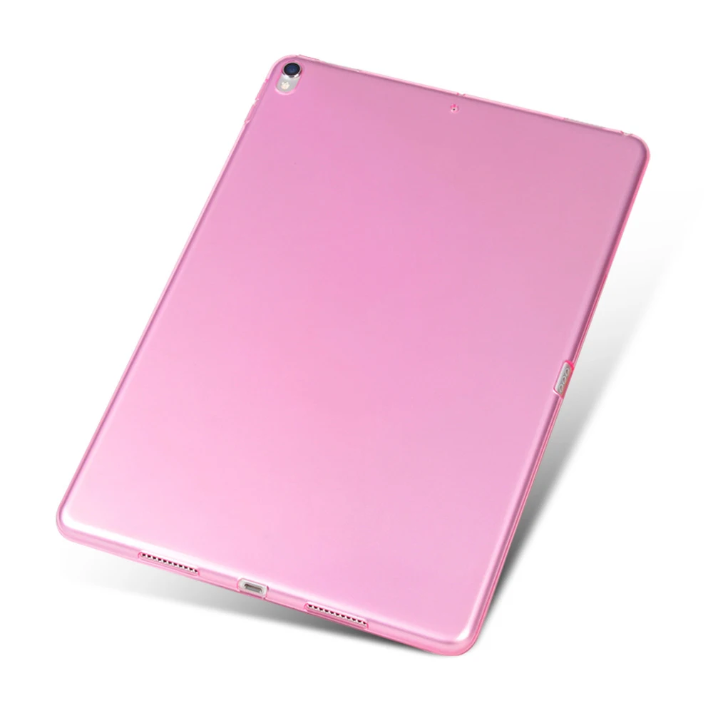 Силиконовый чехол для iPad 2 3 4 5 6 Air 1 Mini прозрачный мягкая задняя крышка из ТПУ