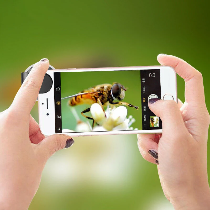 Pholes Профессиональный 4K Hd 25 мм 10X широкоугольный макрообъектив для iPhone Android рыбий