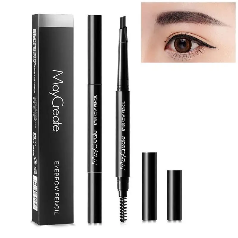 Waterproof Long Lasting Double Head Automatic Rotation Eyebrow Fashion Pencil 0.3g | Красота и здоровье